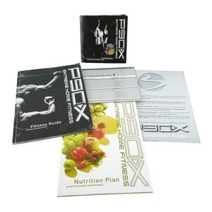 P90X Extreme Home Fitness (12 Disc DVD, 2005) Workout Exercise Program Nutrition